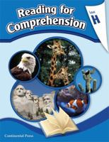 Reading Comprehension Workbook: Reading for Comprehension, Level H - 8th Grade 0845416871 Book Cover