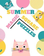 Summer Magic Square Puzzles: Elementary logic puzzles, Magic of mathematics, Mathematics books for kids, Mental magic book B08BF14F8F Book Cover