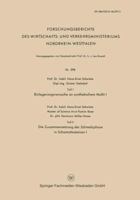 Teil I Einlagerungsversuche an Synthetischem Mullit I. Teil II Die Zusammensetzung Der Schmelzphase in Schamottesteinen I 3663036014 Book Cover