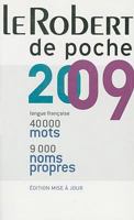 Le Robert De Poche 2009 2849024732 Book Cover