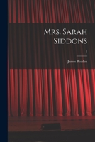 Mrs. Sarah Siddons; 1 1015339131 Book Cover
