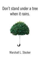 Don't Stand Under a Tree When It Rains 0615832504 Book Cover