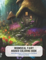 Whimsical Fairy Houses Coloring Book: More Adventures To Embark On In The World Of Fantasy Homes B0C5PCN6N2 Book Cover