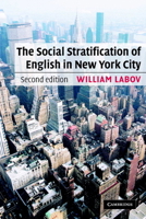The Social Stratification of English in New York City 0521528054 Book Cover