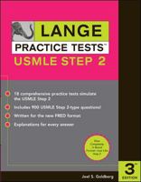 Lange Practice Tests for the USMLE Step 2 (Lange) 0071446168 Book Cover