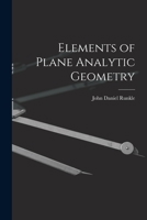 Elements of Plane Analytic Geometry 1018917551 Book Cover