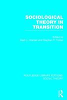 Sociological Theory in Transition 1138996351 Book Cover