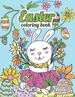 Easter Coloring Book: 20 beautiful drawings to color by hand! Great for all ages, kids and adults will enjoy coloring this book. B0841J9BLD Book Cover