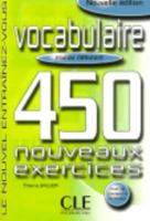 Vocabulaire 450 Exercises Textbook + Key (Beginner) 2090335963 Book Cover