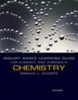 Inquiry Based Learning Guide for Zumdahl/Zumdahl's Chemistry, 8th 0547168713 Book Cover
