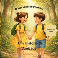 O Macaquinho Perdido: Uma História de Amizade (Portuguese Edition) B0GWNYNBR3 Book Cover