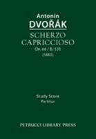 Scherzo Capriccioso, Op.66 / B.131: Study Score 1608741834 Book Cover