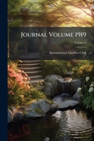 Journal Of The International Garden Club, Volume 3... 1271099845 Book Cover