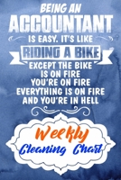 Weekly Cleaning Chart: Yearly Monthly Weekly Daily Household Cleaning Schedule Planner (Undated - Start Any Time) House Keeping Cleaning and Maintenance List Schedule for Accountants and Accounting Ma 1677641525 Book Cover