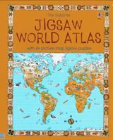 The Usborne Jigsaw World Atlas 0746055765 Book Cover