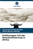 Erfahrungen mit der Demokratisierung in Afrika (German Edition) 6209199461 Book Cover