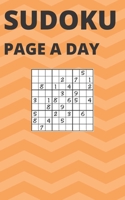 sudoku page a day: sudoku puzzle books For All Ages 1650422091 Book Cover