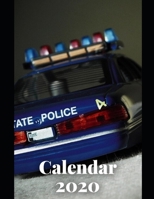 Police Officer Calendar 2020: Calendar Weekly Planer 2020 Logbook Diary Gift Todo Memory Book Budget Planner Hobby Men, Woman, Girls & Boys 8.5 x 11 21.59 x 27.94 cm 57 Pages 167345528X Book Cover