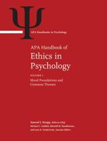APA Handbook of Ethics in Psychology 143381000X Book Cover