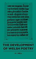 The Development of Welsh Poetry 1013641310 Book Cover
