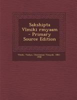 Sakshipta Vlmiki rmyaam 1019276649 Book Cover