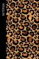 Leopard Print Notebook: College Ruled Classic Cheetah Print Journal for Creative Writers or Personal Use, Gift For Women, Girls, or Anyone Who Love Animals, Size 6x 9, Great for Writing Down Daily. 1707995923 Book Cover