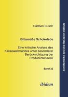 Bittersüße Schokolade 3898215563 Book Cover