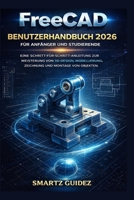 FreeCAD BENUTZERHANDBUCH 2026 FÜR ANFÄNGER UND STUDIERENDE: EINE SCHRITT-FÜR-SCHRITT-ANLEITUNG ZUR MEISTERUNG VON 3D-DESIGN, MODELLIERUNG, ZEICHNUNG UND MONTAGE VON OBJEKTEN. (German Edition) B0GPCZV932 Book Cover
