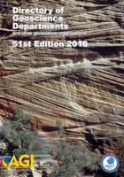 Directory of Geoscience Departments 2017 0913312649 Book Cover