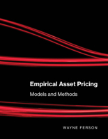 Empirical Asset Pricing: Models and Methods 0262054337 Book Cover