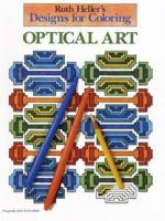 Optical Art: Designs for Coloring 0448031434 Book Cover