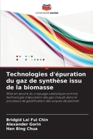 Technologies d'épuration du gaz de synthèse issu de la biomasse (French Edition) 6209742521 Book Cover