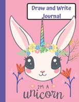 Draw and Write Journal: Grades K-2: Primary Composition Half Page Lined Paper with Drawing Space (8.5" x 11" Notebook), Learn To Write and Draw Journal (Journals for Kids) 1690868740 Book Cover