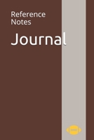 Journal: Reference Notes 1704236533 Book Cover