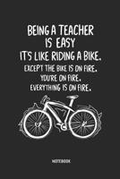 Teacher - Notebook: Funny Teacher Journal - Great Accessories & Gift Idea for Teacher Appreciation Day or Retirement. 1092338535 Book Cover