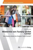 Mietermix von Factory Outlet Center 3639496000 Book Cover