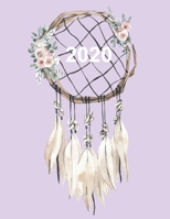 2020 Artist Productivity Planner with Boho Artistic Dreamcatcher Cover 1704334926 Book Cover