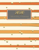 2020 monthly planner jan-dec: JAN 2020-DEC 2020 One Year Daily Weekly Calendar 12 Month Appointment Notebook for To-Do List Agenda Schedule Organizer Logbook Student or Teacher Action plan, design cov 1706030096 Book Cover