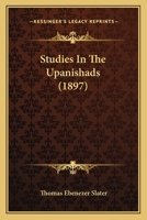Studies In The Upanishads 1104658690 Book Cover