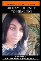 40 DAY JOURNEY TO HEALING (40 DAY DAILY DEVOTIONAL) 1713343355 Book Cover