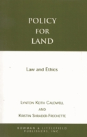 Policy for Land 0847677796 Book Cover