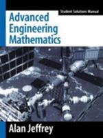Advanced Engineering Mathematics, Student Solutions Manual 0123825946 Book Cover