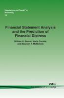 Financial Statement Analysis and the Prediction of Financial Distress 1601984243 Book Cover