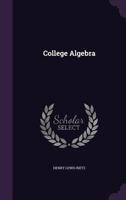 College algebra, 1341070530 Book Cover