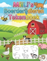 MiLi's Boerderijdieren Tekenboek (Dutch Edition) B0GHZGDMP1 Book Cover