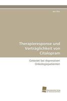 Therapieresponse Und Vertraglichkeit Von Citalopram 3838118049 Book Cover