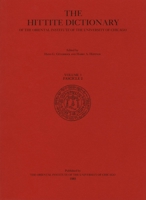 Hittite Dictionary of the Oriental Institute of the University of Chicago Volume L-N, Fascicle 2 (-Ma to Miyahuwant-) 0918986389 Book Cover