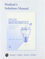 Student Solutions Manual for College Mathematics for Business, Economics, Life Sciences, and Social Sciences 0321946774 Book Cover