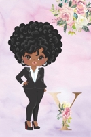 Y: Monogram Initial Y Lined Notebook and Journal for Women and Girls | African American Woman Cover B084QHPFR2 Book Cover
