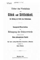 Ueber Das Verhaltnis von Gluck und Sittlichkeit 1535187859 Book Cover